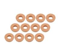 NIYANGLE 12pièces Bouchons Liège Perforés pour Vases Verre Couvercles pour Jardinières Hydroponiques Bocaux à Large Ouverture Accessoires Jardinage Polyvalents