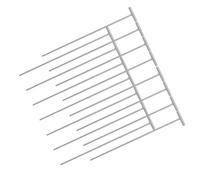 NIYANGLE 15pièces Barres Entrée pour Cage à Pigeons Système Unidirectionnel Anti-Fuite Barres Fer pour Porte de Cage Oiseaux Accessoires et Volière