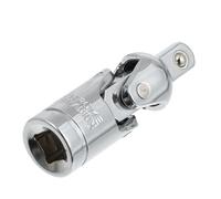 NIYANGLE 1pièce Douille Cardan Acier Robuste Joint Pivotant Sécurisé avec Verrou à Bille Ressort Outil de Réparation Auto Polyvalent et Précis