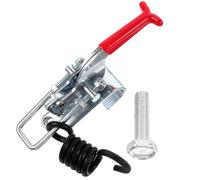 NIYANGLE 1pièce Loquet à Bascule Acier Inoxydable avec Ressort Auto-bloquant Pince de Serrage Robuste pour Menuiserie et Boîtes Clip de Verrouillage Pratique Style Plusieurs styles