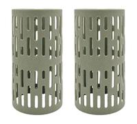 NIYANGLE 2 Pièces Couvercle de Protection en Plastique pour Plantes Protection de Tronc, Facile à Déplacer Ranger, Adapté aux Tomates et Plantes Dressées en Intérieur et Extérieur