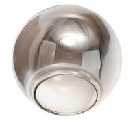 NIYANGLE Abat-jour en Verre Sphérique Moderne, Globe de Lampe Facile à Nettoyer Couvercle Large de 65mm, Compatible pour Salon et Pièce Contemporaine