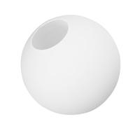 NIYANGLE Abat-jour Globe en Verre Blanc Mat Givré Sphérique Suspendre de Lampe, Compatible Plafonniers, Éclairage Doux et Polyvalent pour Salon Moderne