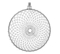 NIYANGLE Accessoire de Collecte D'œufs en Acier Inoxydable, Tête de Panier de Ramassage Facile à Nettoyer pour Poulaillers et Fermes, Protection Optimale des Œufs