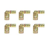 NIYANGLE Adaptateur en Cuivre pour Tuyau D'eau et Gaz, Connexion Étanche et Résistante la Corrosion, Lot de 6 Pièces pour Hôtel et Maison