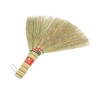 NIYANGLE Balais De Ménage Balai De Maison Pelle à Poussière Compacte Et Brosse Plumeau Thaïlandais Manche à Balai en Paille Petite Pelle Et Brosse De Sorgho Brosse Douce Portable