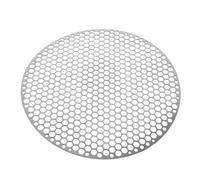 NIYANGLE Barbecue Ronde Acier Inoxydable Épaisseur Résistante Chaleur Maille pour Viandes et Légumes Nettoyage Facile pour Camping et Cuisson Extérieure