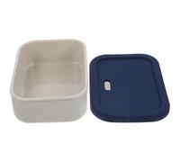 NIYANGLE Boîte à Bento Réutilisable Couvercle Étanche en Silicone 700 Ml Récipient Alimentaire Portable Couleur pour Bureau et Repas Compacts Couleur
