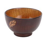 NIYANGLE Bol en Bois Créatif à Texture Claire pour Servir des Snacks, Bol de Rangement Cuisine en Bois Massif, pour Usage Domestique Plusieurs styles