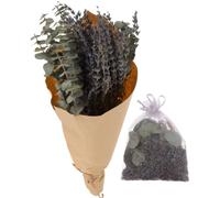 NIYANGLE Bouquet Suspendu de Séchée avec Sachet Parfumé Naturel pour Décoration de Salle de Bain, Fleurs Réalistes avec Fragrance , pour Aménagement Intérieur
