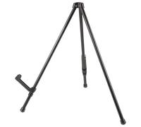 NIYANGLE Chevalet de Peinture en Fer Pliable et Robuste, Mini Chevalet Portable pour Table, pour Peintures et Téléphones en Soirée ou Chambre, Couleur Noir