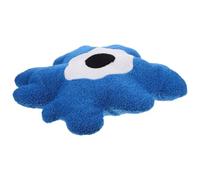 NIYANGLE Coussin Décoratif Style Élégant et Créatif en Peluche Forme Fleur Bleu, Oreiller D'assise Polyvalent pour Chaise de Bureau ou Canapé pour Salon ou Chambre