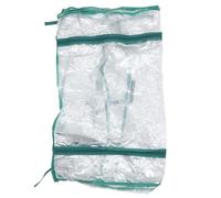 NIYANGLE Couverture de Serrage PVC Vert, Housse de Protection pour Étagère de Jardin, pour Plantes, Protection Météo et Antigel, Usage Extérieur et Plantation