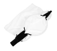 NIYANGLE Cueilleur de Fruits en Acier Inoxydable Lame en V, Panier de Tête Blanc pour Pommes et Poires, Améliore L'efficacité Cueillette en Jardin