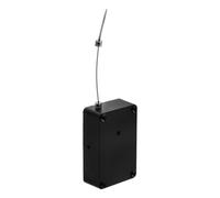 NIYANGLE Enrouleur Automatique de Câble Antivol 1 M en Acier Inoxydable Force de Traction 1 Kg pour Matériel Industriel et Support de Télécommande