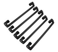NIYANGLE Ensemble de 5 Joints D'arroseur en Plastique Raccord Fileté Mâle 6mm, Mouvement Oscillant, Minimisant la Profondeur du Système Souterrain pour Irrigation de Pelouse