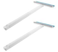 NIYANGLE Épilateur Réutilisable pour Poils d'animaux 2pcs Brosse Multifonctionnelle en PP, Sens Double, pour Canapé, Siège de Voiture et Panier de Chat