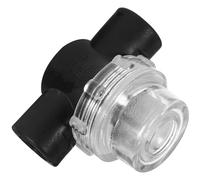 NIYANGLE Filtre à Eau pour Pompe Maillage Fin en Acier Inoxydable et Nylon, Facile à Nettoyer, Compatible Filetage Interne 3/8 pour Jardin et Bassin Extérieur
