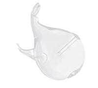 NIYANGLE Lampe à Huile en Verre Décorative de Baleine Stable pour Éclairage Quotidien et Décoration de Bureau Élégante et Moderne