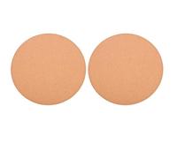 NIYANGLE Lot de 2 Dessous de Pot de Fleur en Liège Naturel, Tapis pour Plantes Protégeant Les Surfaces et Réduisant Les Frottements, pour Pots et Jardinières