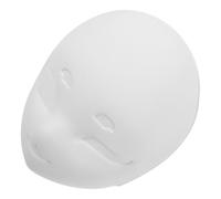 NIYANGLE Masque de Renard Blanc en Pvc Soi-même, Confortable à Porter, Arts DIY Performances Créatives