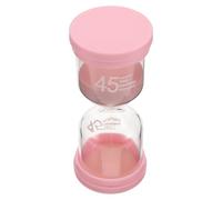 NIYANGLE Minuteur de Bain en Verre 45 Sablier pour Sauna et Spa, Minuterie Précise et Facile D'utilisation, Accessoire Détente