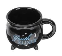 NIYANGLE Mug en Céramique 3d de Chaudière Noire 450ml pour Boissons D'halloween Maison Coffee Shop, Tasse à Boire Originale et Décorative