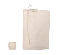 NIYANGLE Paquet à Vapeur en Étamine à Mailles Fines pour Cuiseur Vapeur 4l, Doublure Réutilisable en Tissu Coton Beige, pour Cuire Raviolis et Légumes sans Adhérence