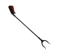 NIYANGLE Pince à Déchets Longue 60 Cm en Acier Revêtement Plastique, Outil Ramasseur de Déchets pour Agent D'assainissement et Usage Domestique, Légère et Renforcée pour Nettoyage