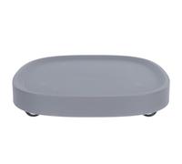 NIYANGLE Plateau à roulettes pour Pots de Fleurs, Base Plastique Mobile | Roulettes Cachées, Construction Épaissie, Nettoyage Facile, pour Maison, Protège le Sol et Garde L’espace Net