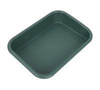 NIYANGLE Plateau de semis rectangulaire Vert 43 x 30 x 8 cm en Plastique pour Pots de Fleurs et Plantes - Plateau pour arrosage avec rebords Anti-débordement pour Usage extérieur