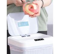 NIYANGLE Poubelle Intelligente en Plastique à Capteur Automatique 16l | Batterie Lithium Intégrée 1800 Mah, Ouverture sans Contact à 30cm, pour Bureau et Salle de Bain Couleur Aléatoire