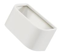 NIYANGLE Poubelle Suspendue Petite Poubelle En Plastique Hips Sans Couvercle 9.37 X 5.12 X 4.57 Pouces Pour Cuisine Salle De Bain Chambre