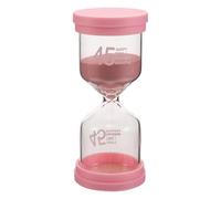 NIYANGLE Sablier pour Sauna en Verre Rose Minuterie Précise de 45, Fonctionnement Simple, pour Bain, Spa Cuisine