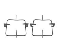 NIYANGLE Support De Cuisinière À Gaz En Fonte 2 Anneaux Stables Pour Grille De Brûleur Résistant Haute Température Antidérapant Facile À Nettoyer 8.1X8.1X4.7 Pouces Accessoire Cuisine Durable
