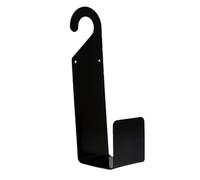 NIYANGLE Support de Tuyau D'arrosage Support Suspendu pour Tuyau D'arrosage Crochet de Jardin Mural en Acier au Carbone Noir pour Cour et Abri ou Câble Électrique