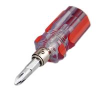 NIYANGLE Tournevis Multifonction Manche Ergonomique en Acier et Design Télescopique, pour Modèles Miniatures et Réparations de Lunettes