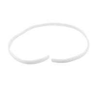 NIYANGLE Tube Flexible Encastré Diffuseur de Canal Lumineux Led, Pvc Blanc, Courbé, Flexible, Dissipation Thermique, pour Travail et Extérieur