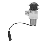 NIYANGLE Vanne de Chasse D'urine Électronique pour Urinoir 6v Dc Capteur sans Contact, Accessoire Salle de Bain en Abs et Cuivre, Installation Facile pour Hôpitaux et Écoles