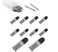 NIYATA 100Pcs Mine Compas 2MM, Mine Compas Maped,Mines de Rechange pour Compas 2B,Noyau de remplacement de Boussole 2B