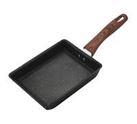 NIZEAMI Poêle à Omelette Japonaise Tamagoyaki PoêLe, Poêle à CarréE avec RevêTement AntiadhéSif pour Faire des Omelettes ou des CrêPes