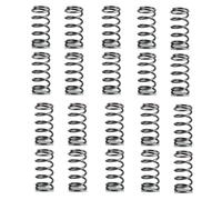NJ-SPRING, 20pcs 0.3mm 0.3x6mm fil Ressort de compression en acier inoxydable Diamètre 0,3 mm Diamètre extérieur 6 mm Longueur 5-50mm (Taille : 10mm)
