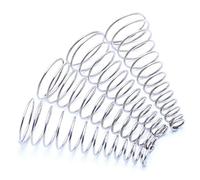 NJ-SPRING, 5pcs 304 Tour en acier inoxydable Ressorts coniques cône Ressort de compression Ressort pression conique 1mm Diamètre de fil (Taille : 1x6 10x18x7mm)