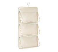 Njidher Organisateur de Penderie Grande Capacité 3 Pochettes Boîte Pliable | Boîte de Rangement pour Sous-Vêtements, Armoire pour Mamans Occupées Locataires Parents Propriétaires Personnes Âgées
