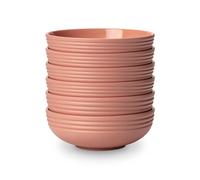 NJRD Bol Lines Ø16 cm Lot de 6 Rose