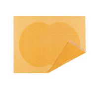NJRD Plaid en laine Circles 130x185 cm Jaune