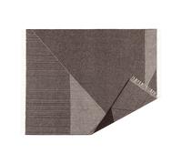 NJRD Plaid en laine Stripes 130x185 cm Marron