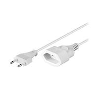 nk 113 w-500 rallonge euro 5 m blanc goobay 50509