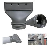NKFBEV 13/15cm Raccord Plat pour Tuyau D'Échappement, Connector for Mobile Air Conditioning, Adaptateur De Fenêtre Pour Tuyau D'Évacuation, Pour Solutions de Climatisation et D'Échappement, Gris