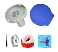 NKFBEV Buse de Remplissage de Piscine - Buse de Remplissage de Piscine, Buse de Sortie de Piscine pour Piscine Intex Bestway - Accessoires de Piscine - 32 mm